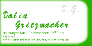 dalia gritzmacher business card